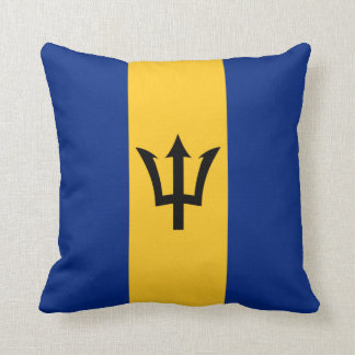 Barbados Flag x Flag Pillow