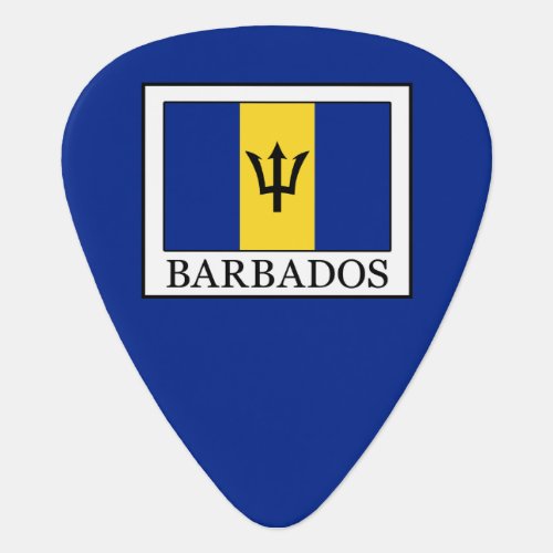 Barbados Guitar Pick
