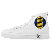 Barbados High-Top Sneakers (Left Shoe Outside)