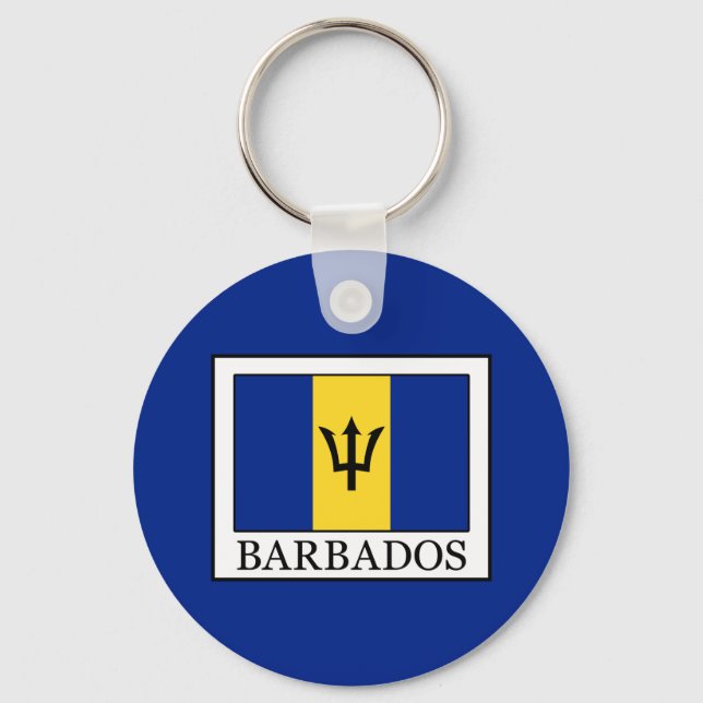 Barbados Keychain (Front)