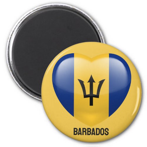 Barbados Love Magnet