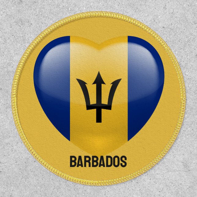 Barbados Love Patch (Front)