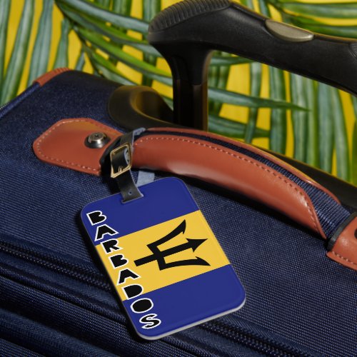 Barbados Luggage Tag