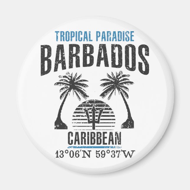 Barbados Magnet (Front)