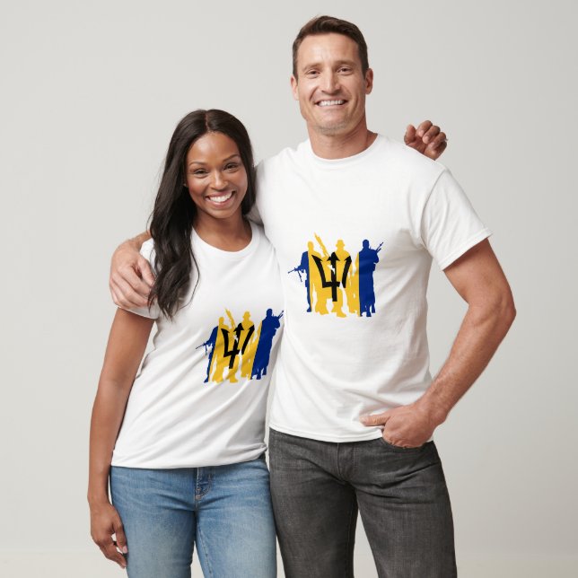 Barbados Military Units T-Shirt (Unisex)