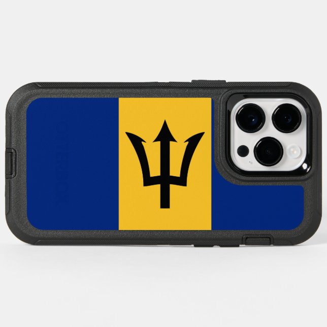 Barbados Otterbox iPhone Case (Back Horizontal)