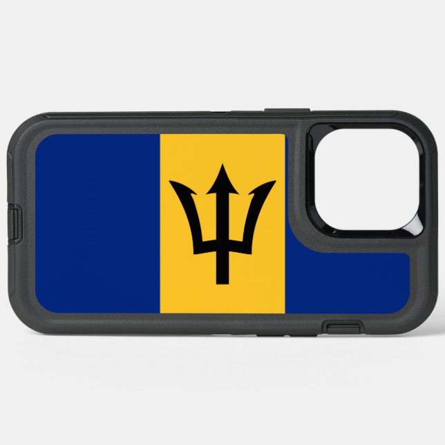 Barbados Otterbox iPhone Case (Back Horizontal)