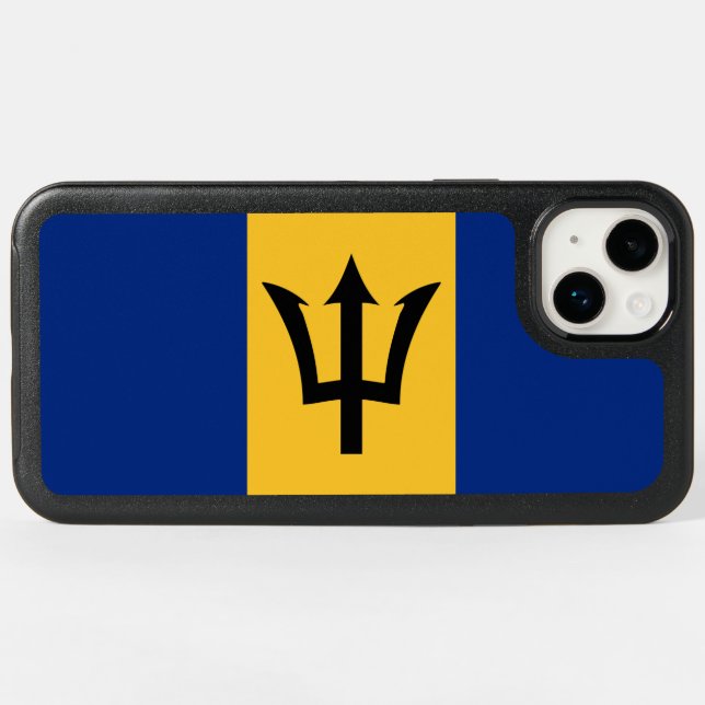 Barbados Otterbox iPhone Case (Back Horizontal)