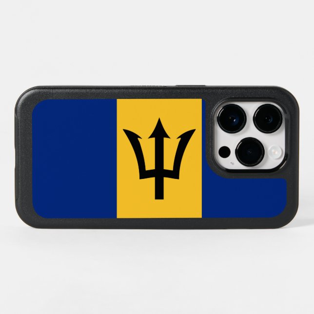 Barbados Otterbox iPhone Case (Back Horizontal)