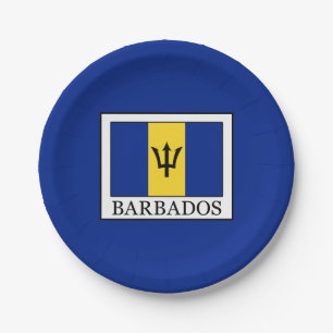 Barbados Paper Plates