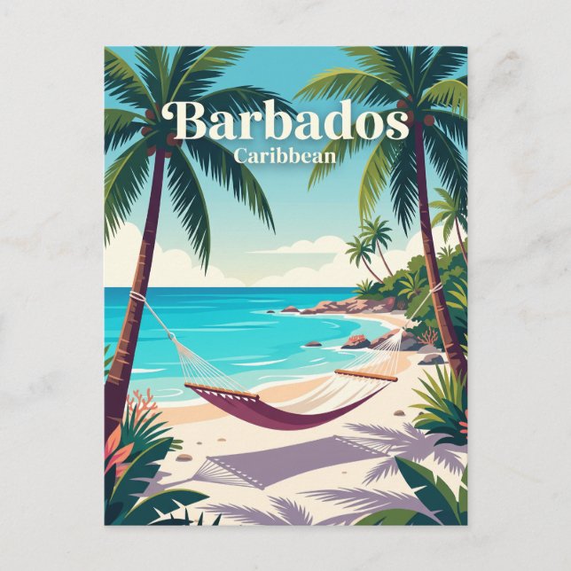 Barbados Postcard (Front)