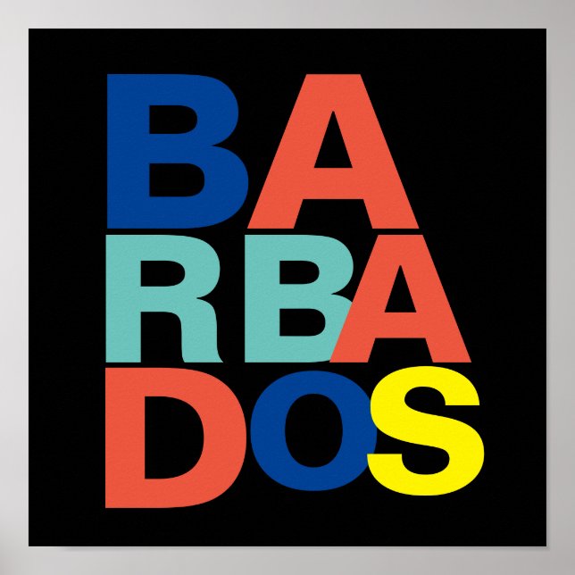 Barbados Poster (Front)