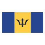 BARBADOS RECTANGULAR STICKER