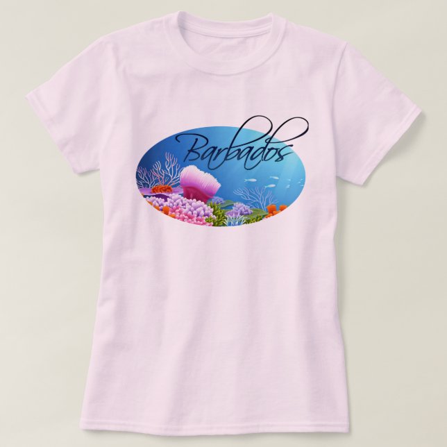 Barbados reef T-Shirt (Design Front)