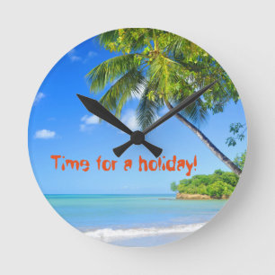 Barbados Round Clock