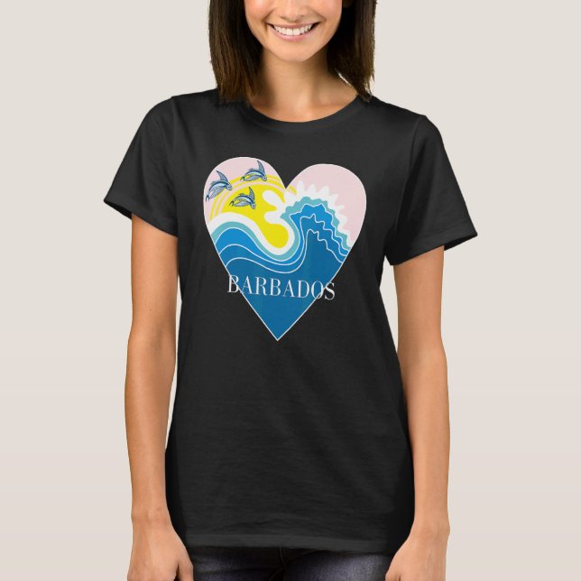 Barbados souvenir   for men women T-Shirt (Front)