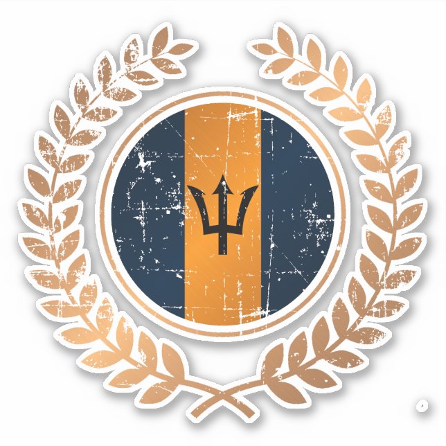 Barbados Sticker (Front)
