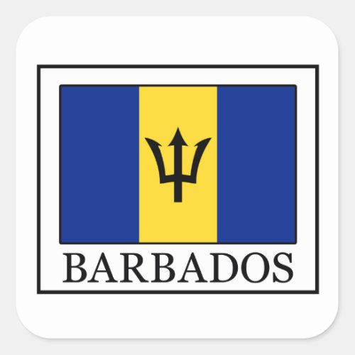 Barbados sticker