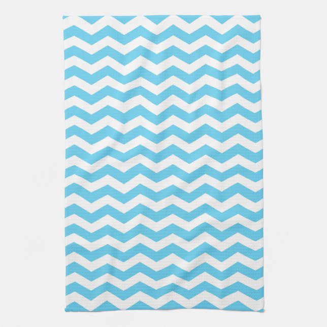 Barbados Surf Wave Chevron Towel (Vertical)