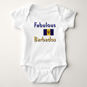 Barbados T-shirts-fabulous barbados Baby Bodysuit