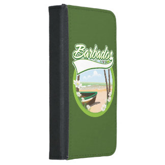 Barbados Travel logo Samsung Galaxy S5 Wallet Case