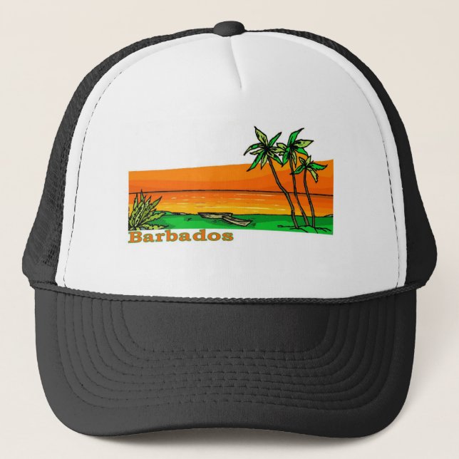 Barbados Trucker Hat (Front)