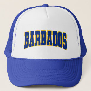 Barbados Varsity Bajan Barbadian Caribbean Trucker Hat