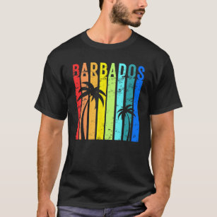 Barbados Vintage Design Vacation Caribbean Island  T-Shirt