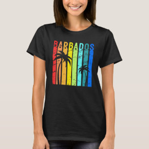 Barbados Vintage Design Vacation Caribbean Island T-Shirt