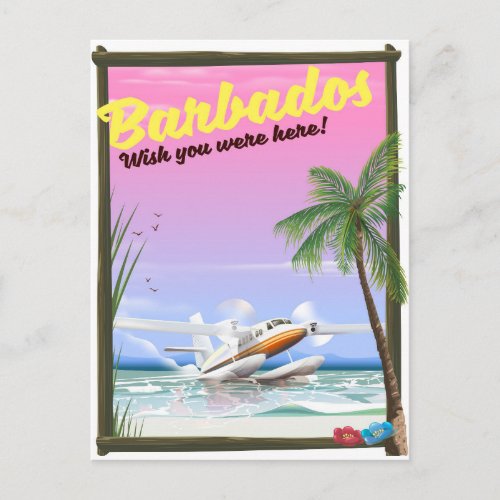 Barbados _ wish you were here postcard