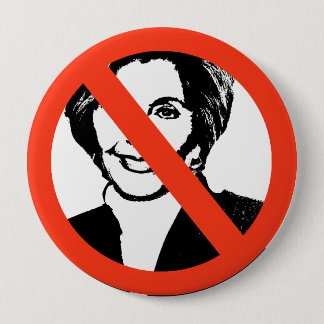 Barbara Boxer Button (Front)