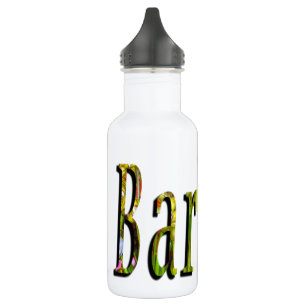 Barbara, Girls Name Logo, Stainless Steel Water Bottle