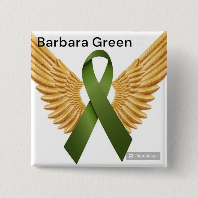 Barbara Green  Button (Front)