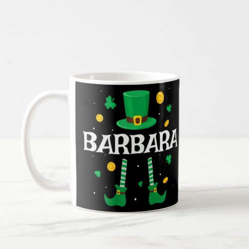 Barbara Saint Patricks Day Leprechaun Costume  Ba Coffee Mug