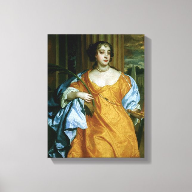 Barbara Villiers Duchess of Cleveland Canvas Print (Front)