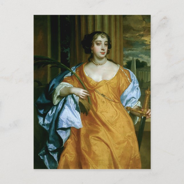 Barbara Villiers Duchess of Cleveland Postcard (Front)
