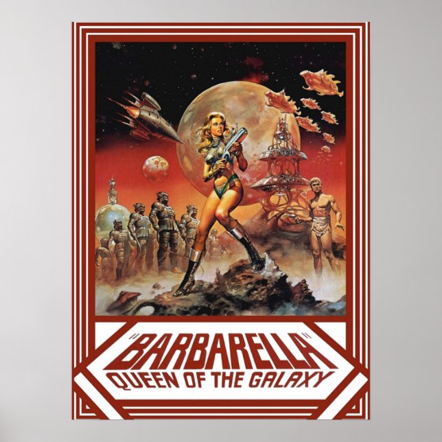 Barbarella 1968 poster (Front)