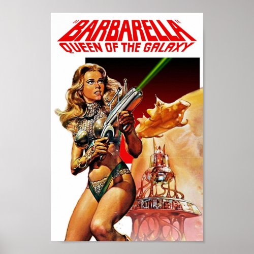 Barbarella Queen of the Galaxy Poster