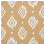 BARBARIAN Boho Ikat Diamond Gold Fabric