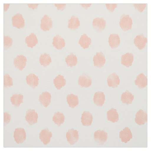 BARBARIAN Boho Peach Dots Fabric
