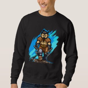 Barbarian Costume for Boys and Girls Sweatshirt