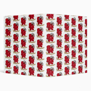 Barbarian Dice Design 3 Ring Binder