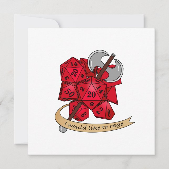 Barbarian Dice Design Announcement (Front)