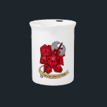 Barbarian Dice Design Beverage Pitcher<br><div class="desc">Dungeons and Dragons inspired Barbarian dice design</div>
