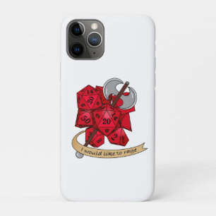 Barbarian Dice Design iPhone 11 Pro Case
