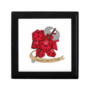 Barbarian Dice Design Gift Box
