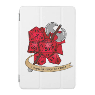 Barbarian Dice Design iPad Mini Cover