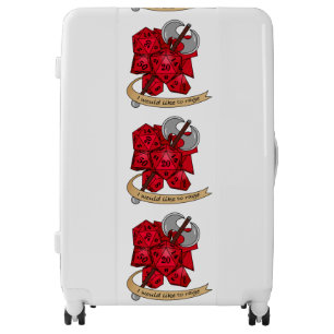 Barbarian Dice Design Luggage