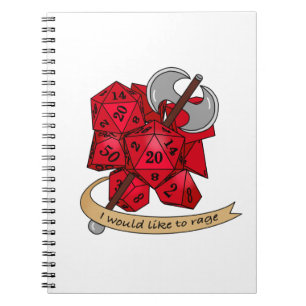 Barbarian Dice Design Notebook