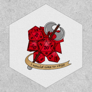Barbarian Dice Design Patch